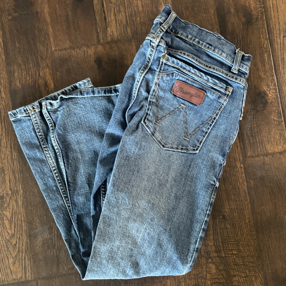 Wrangler slim Fit Blue Jeans retro